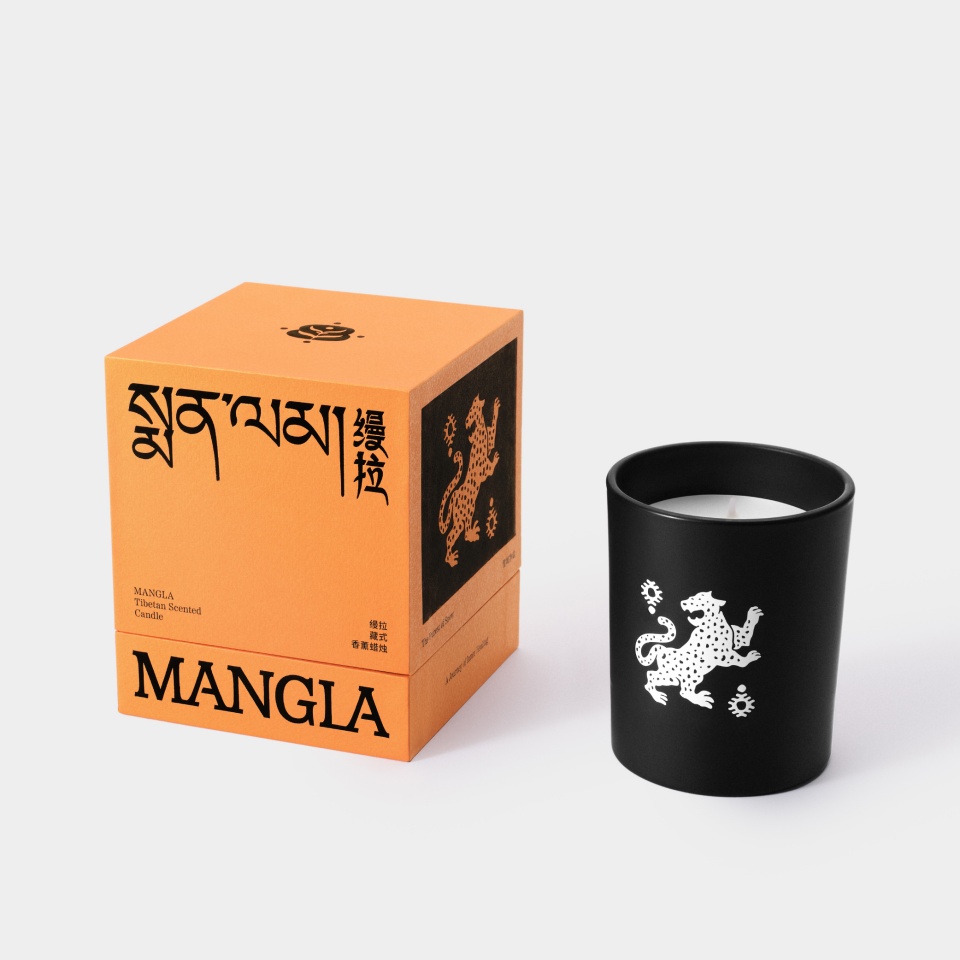 缦拉藏式香薰蜡烛 - 雪域净谧